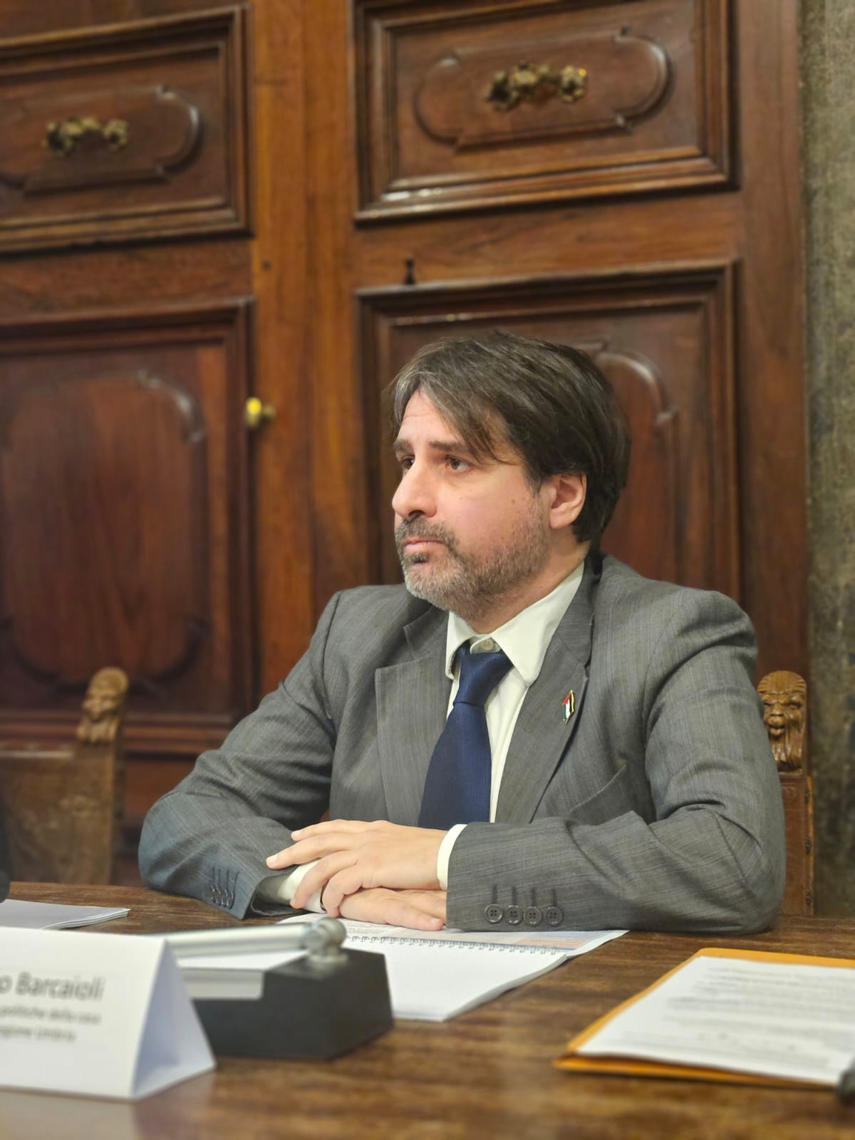 Assessore Fabio Barcaioli
