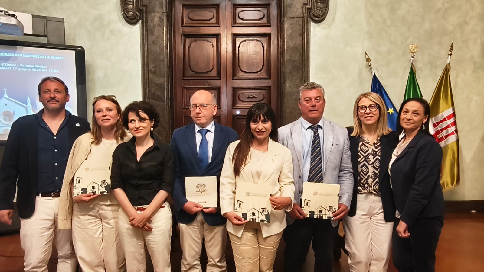presentazione premio internazionale san benedetto di norcia a perugia 8