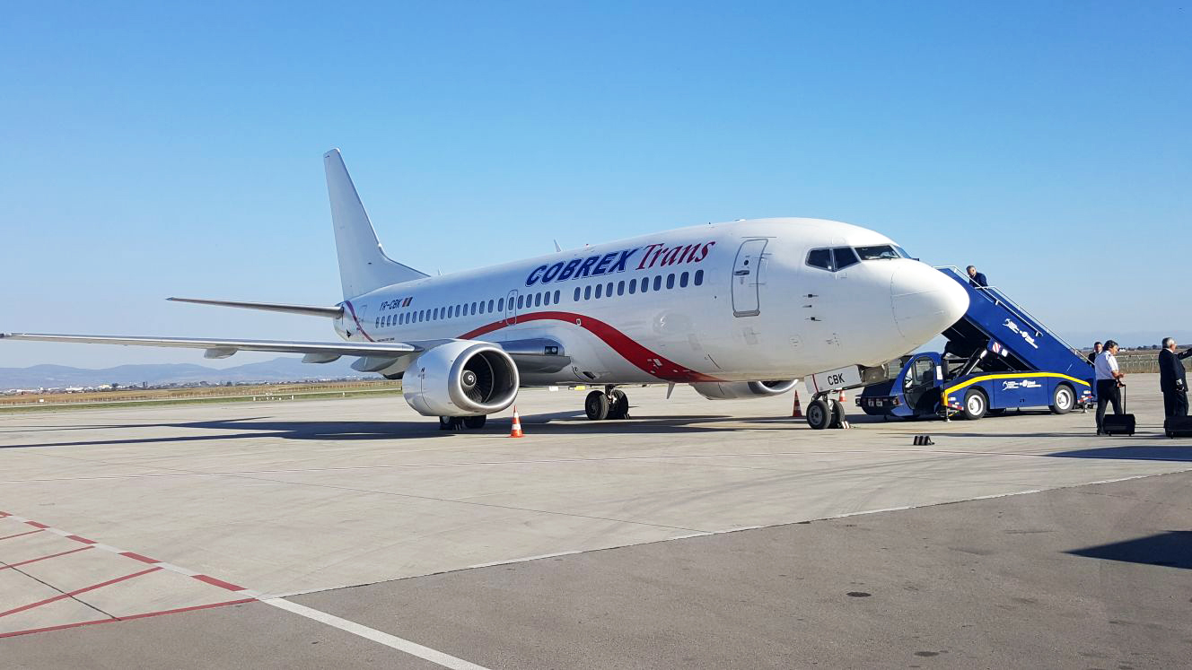 01 Cobrex Boeing 737 300 Aeroporto Perugia Umbria