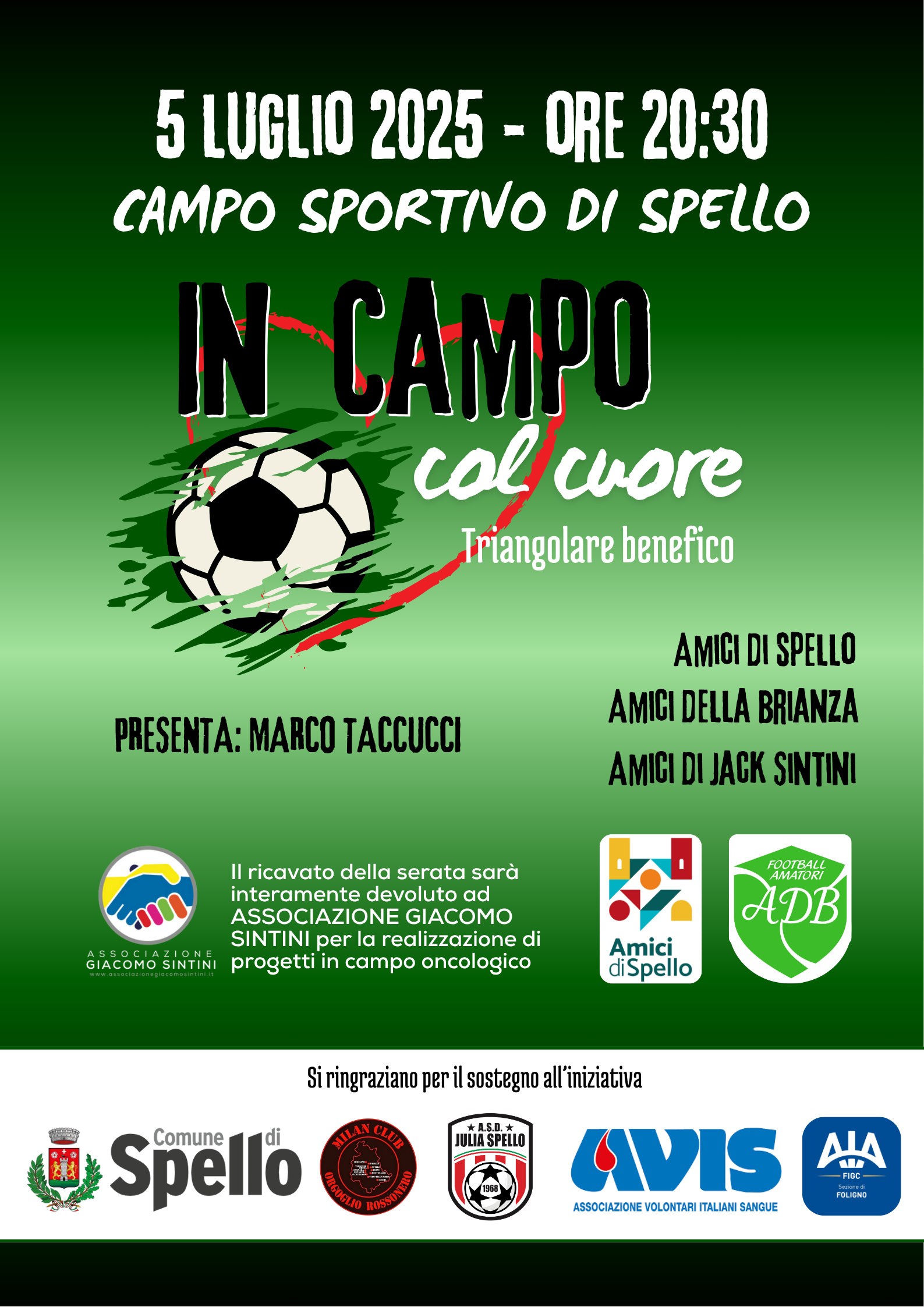 5 luglio spello in campo col cuore