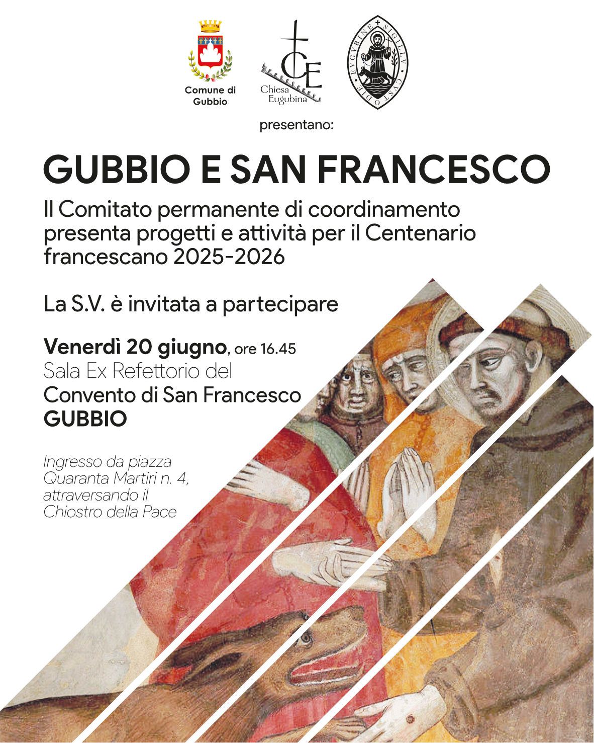 Gubbio e francesco