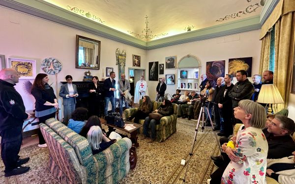 inaugurazione mostra tempalri e MaDonna