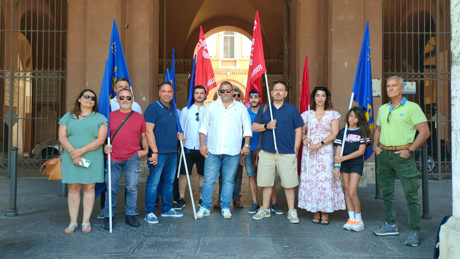 sindacati in prefettura 1