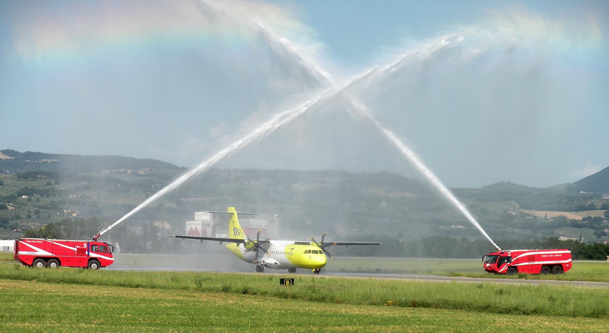 02 Aeroporto Umbria Battesimo Mistral Air Perugia