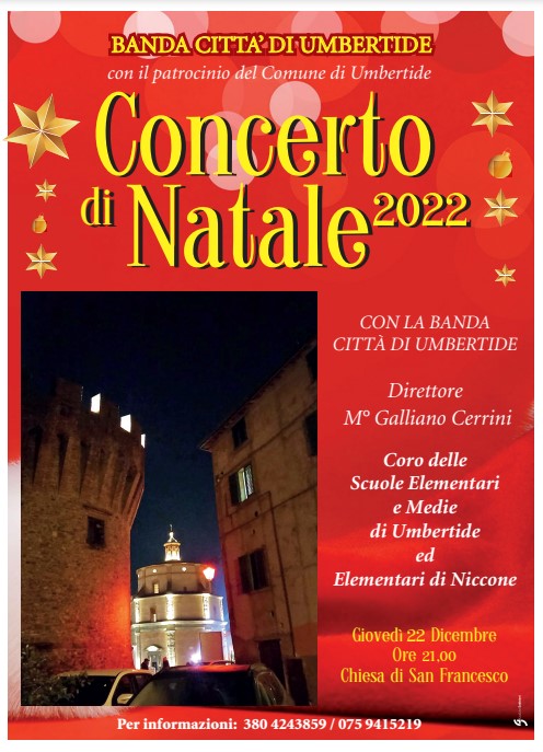 Concerto di Natale Banda 2022