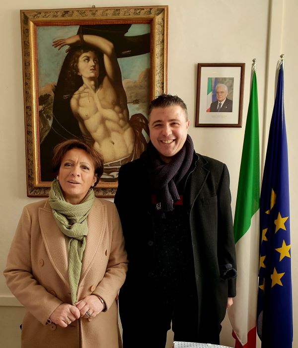 Emanuela Caporali e Giuseppe Padricelli