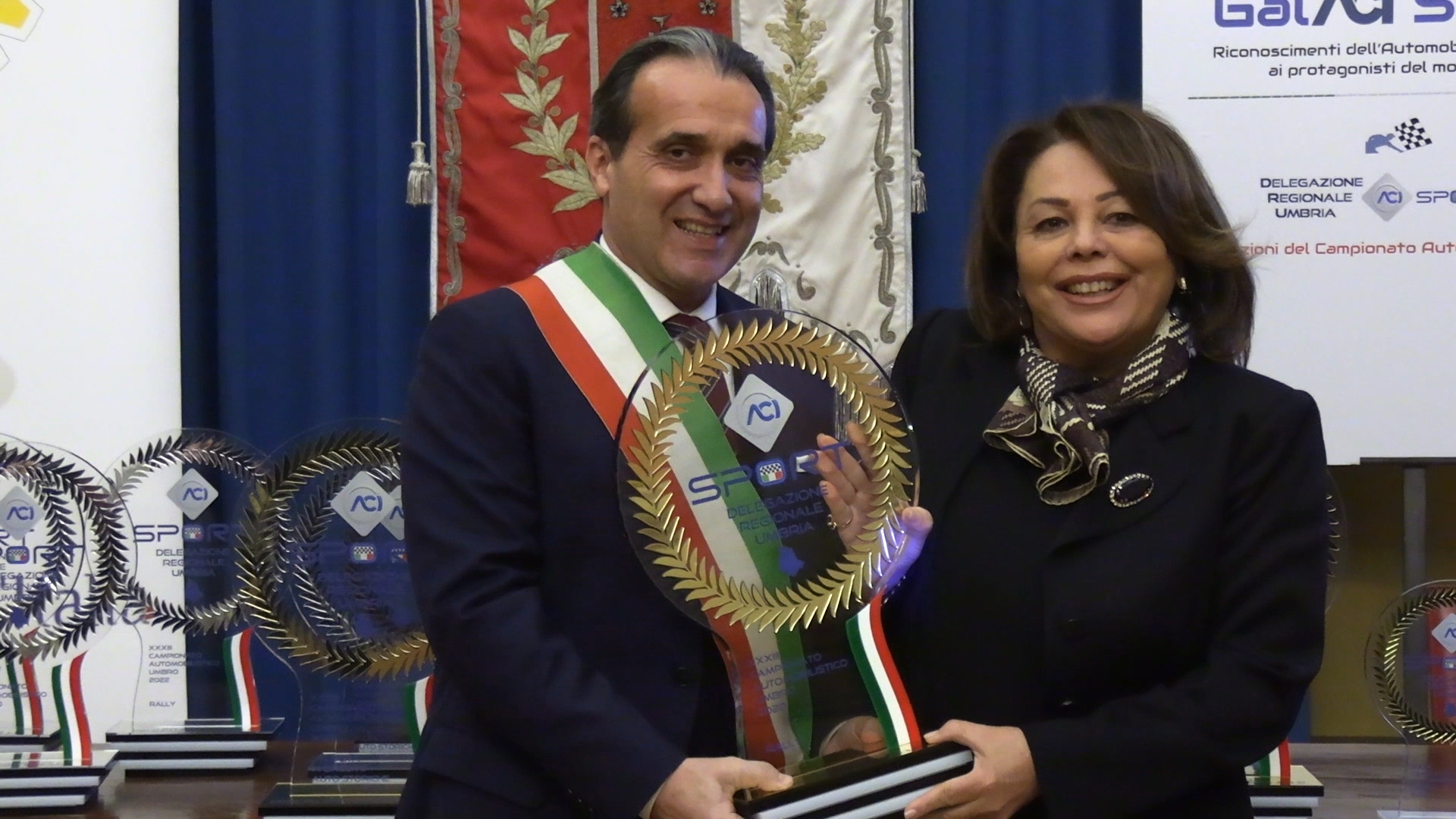 Landrini premia Fanari presente la mamma