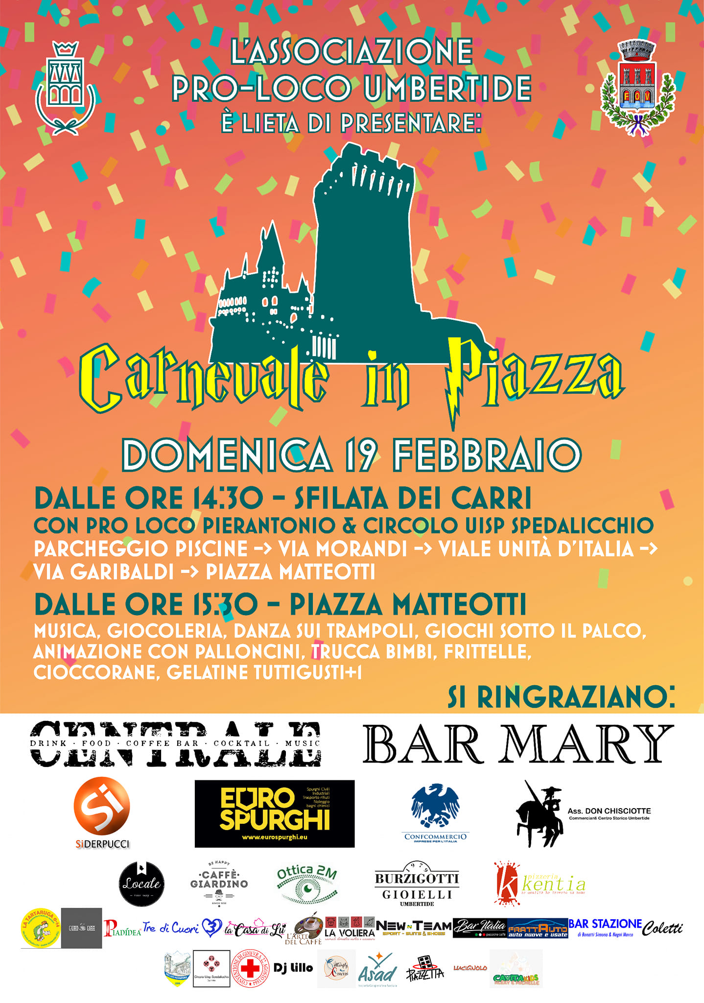 Locandina Carnevale Pro Loco