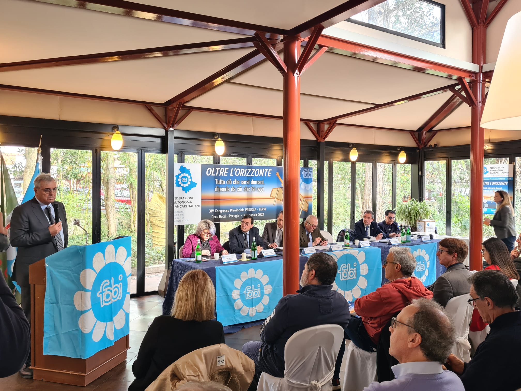 Sileoni FABI Congresso Perugia e Terni