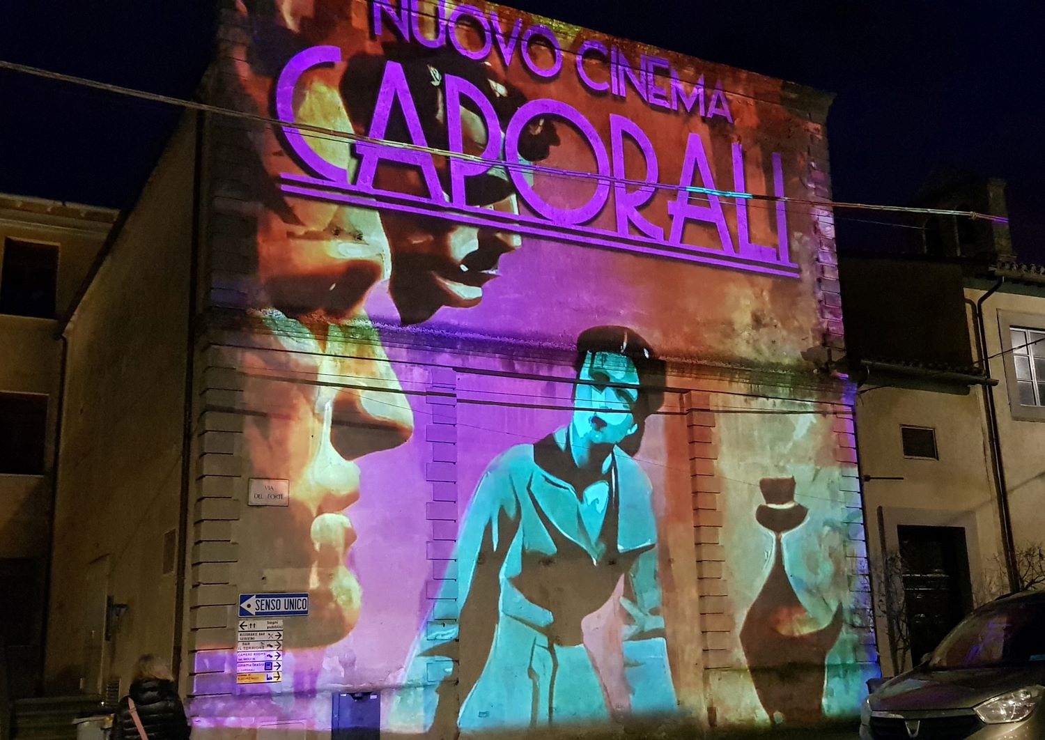 Videomapping al Caporali di Castiglione 7
