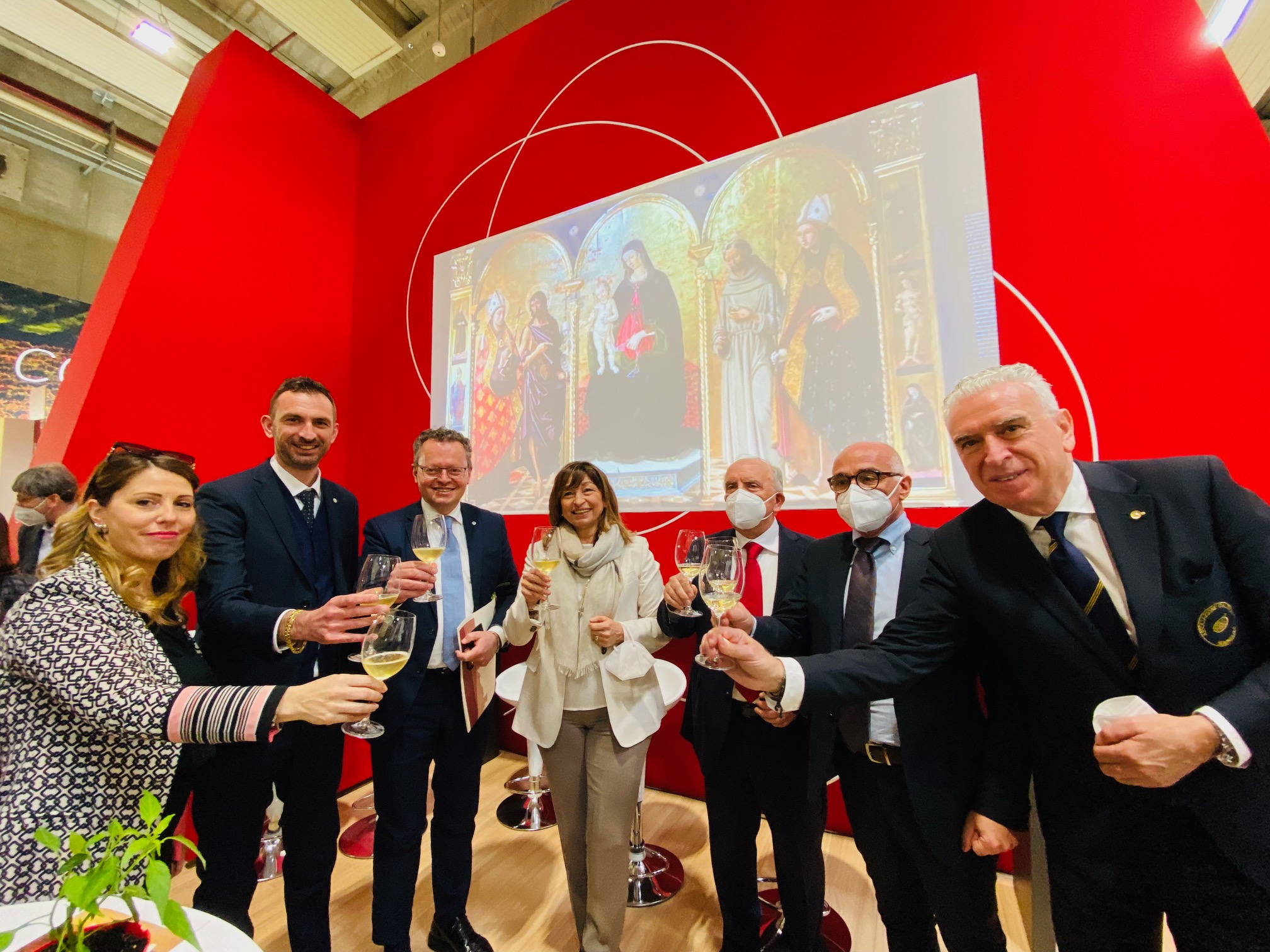 Vinitaly 22 Inaugurazione stand5