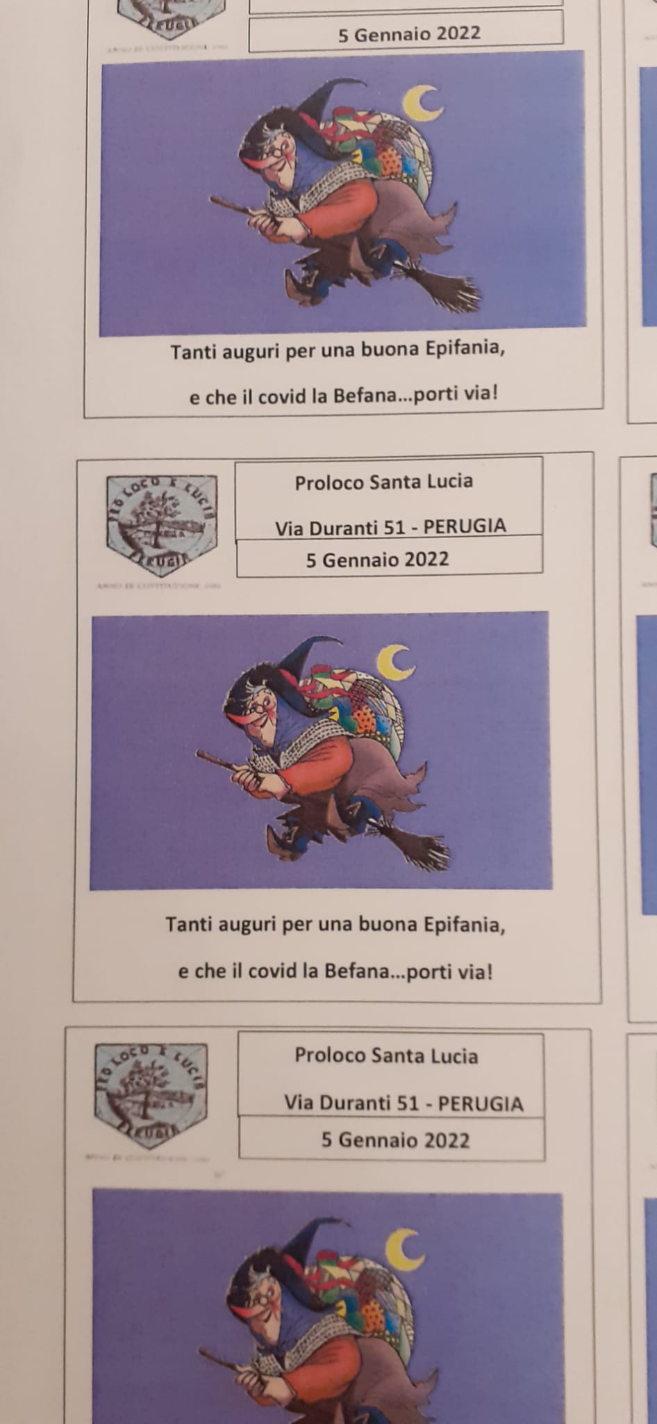 befana 5 gennaio