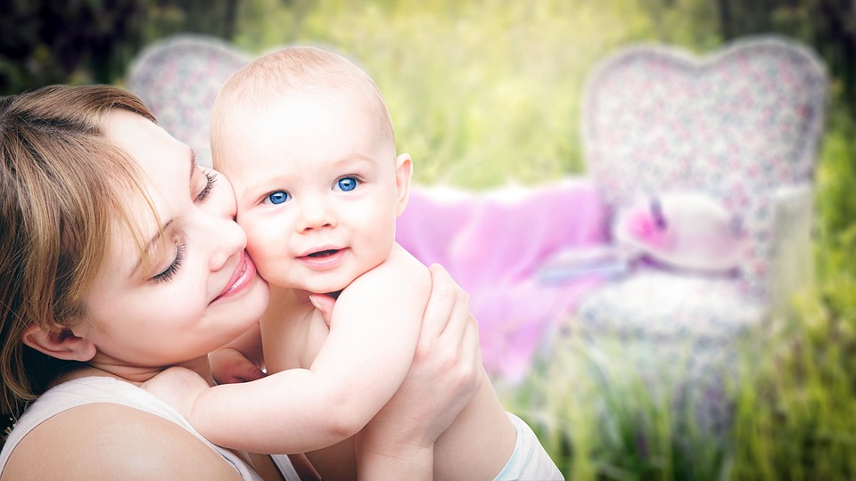 foto neomamma e bebe