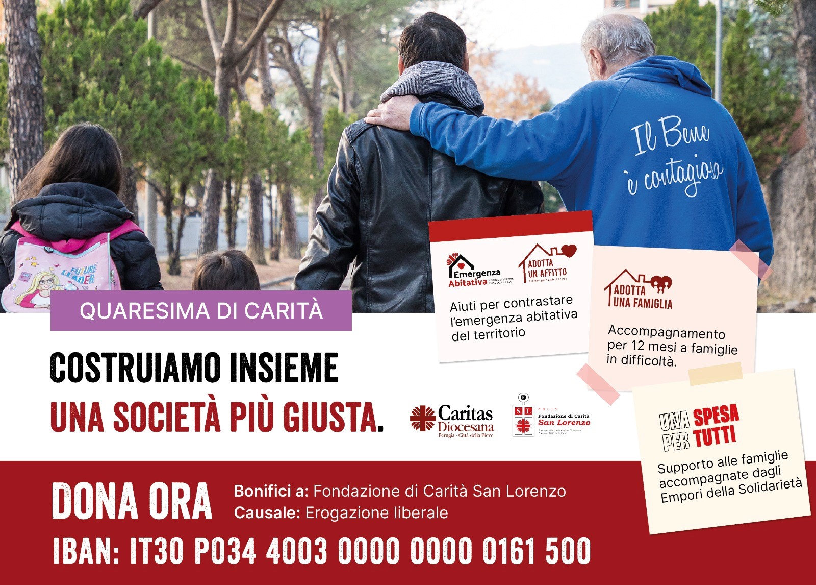 locandina quaresima di carità 2023