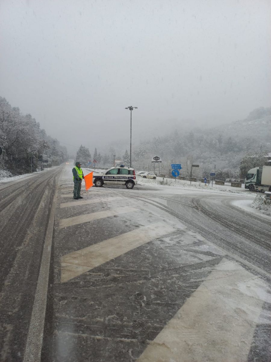 maltempo polizia provinciale 1