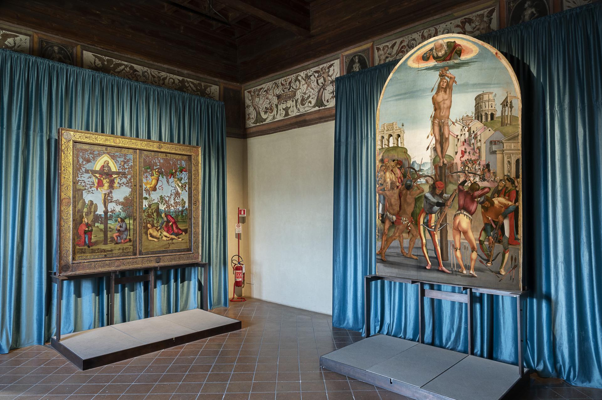 pinacoteca mostra raffaello giovane backstage 126
