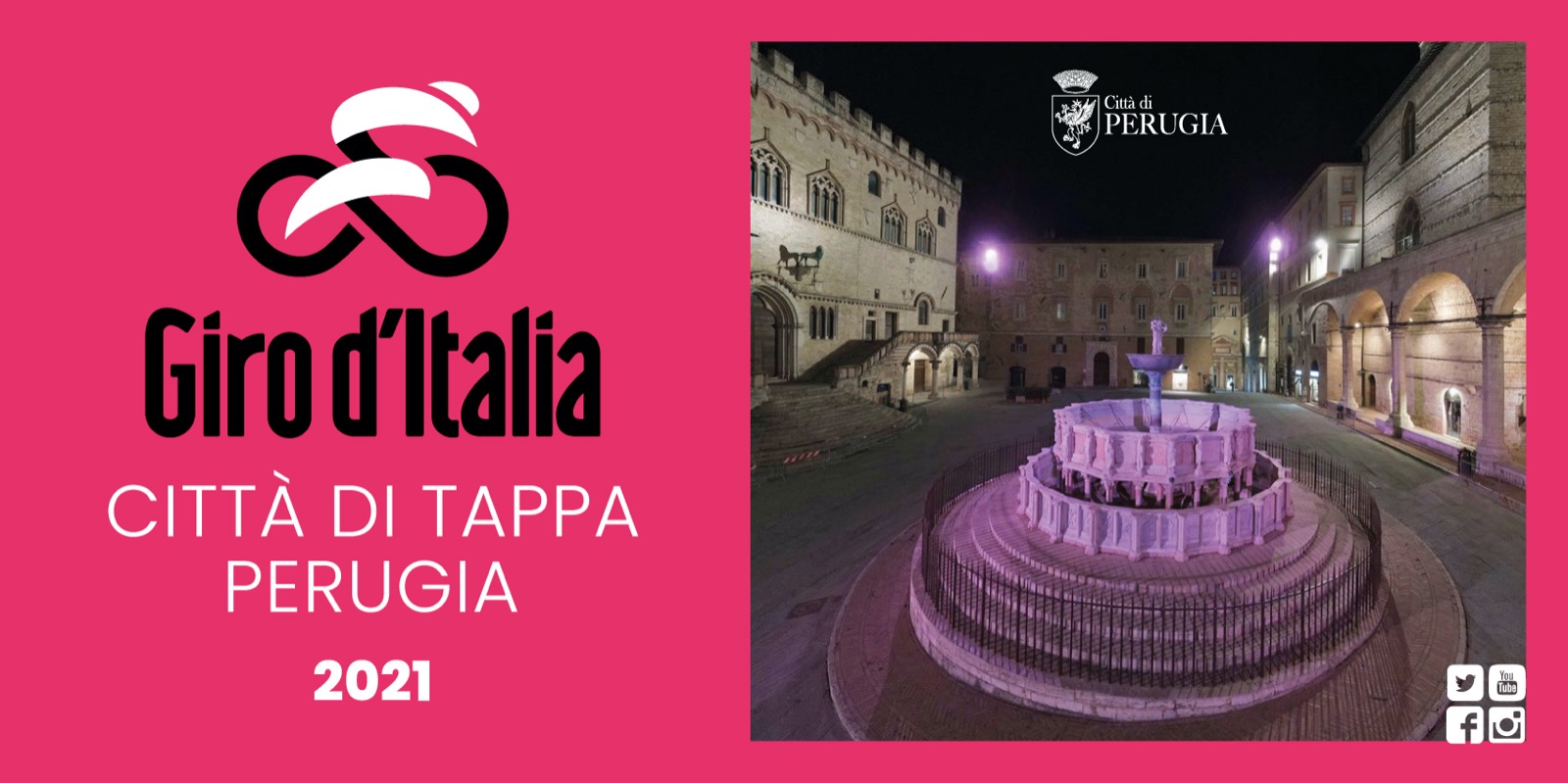 14 aprile Perugia Città di tappa