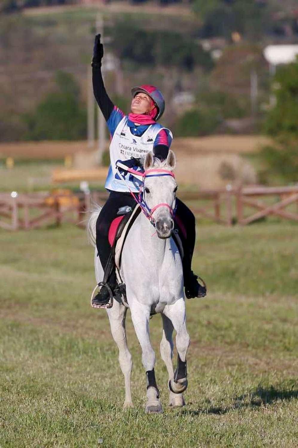 2021 04 25 ArezzoRide vittoria Costanza Laliscia dedica