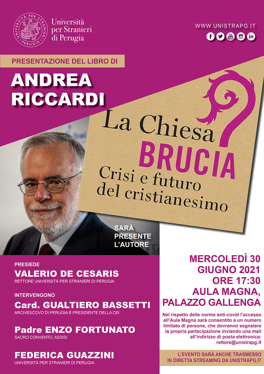 Andrea Riccardi Libro t