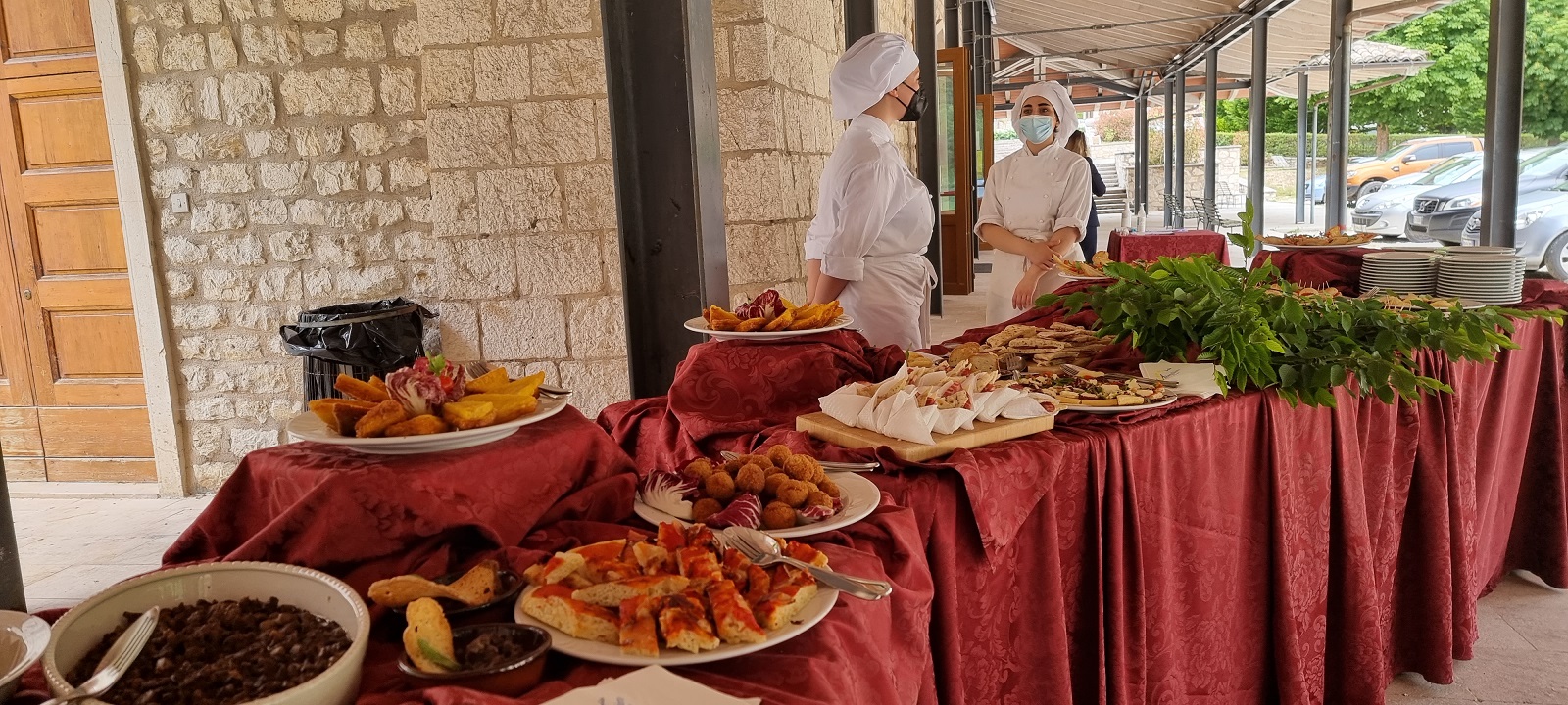 Buffet alberghiero Roccaporena4
