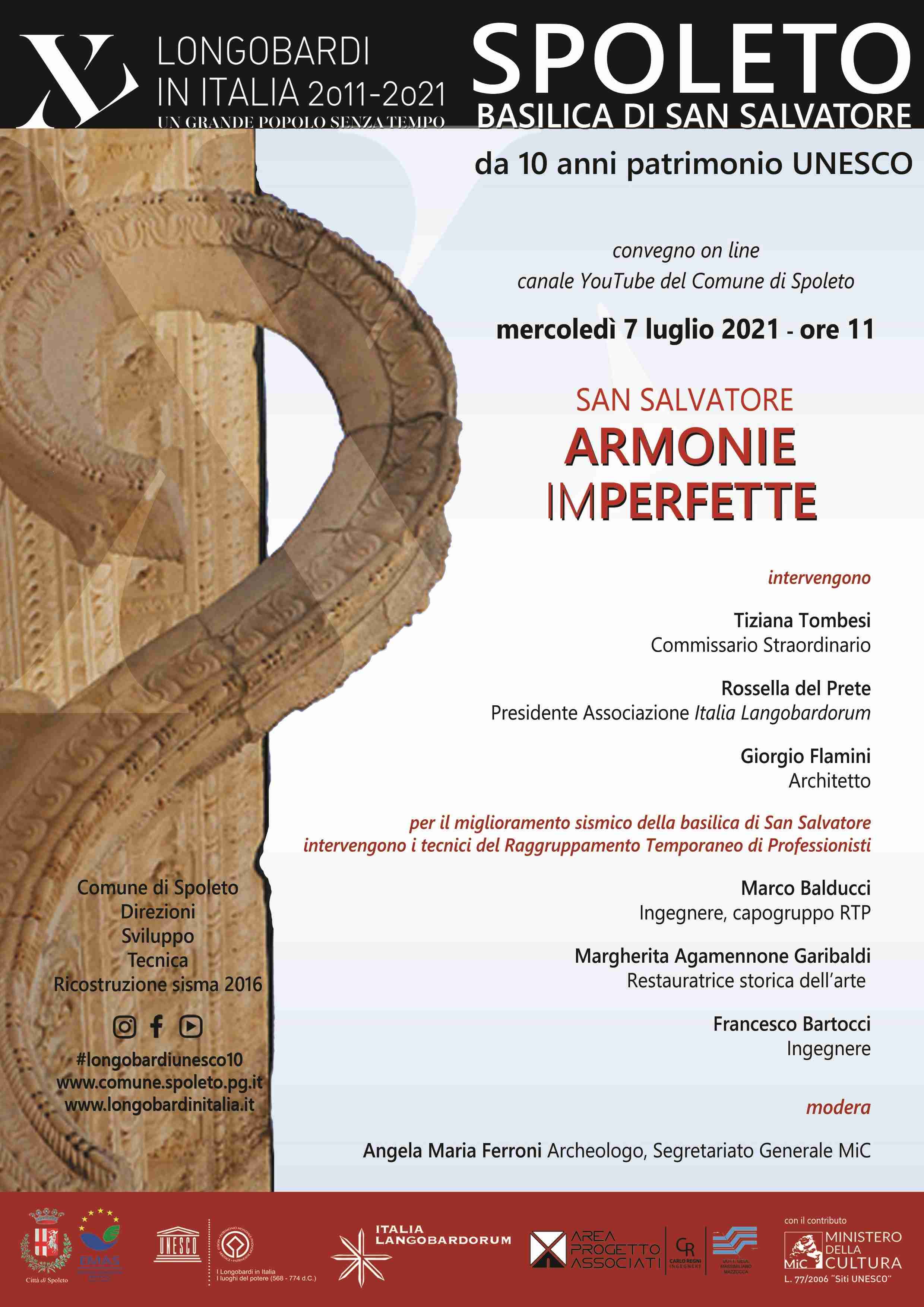 Convegno San Salvatore ARMONIE imPERFETTE