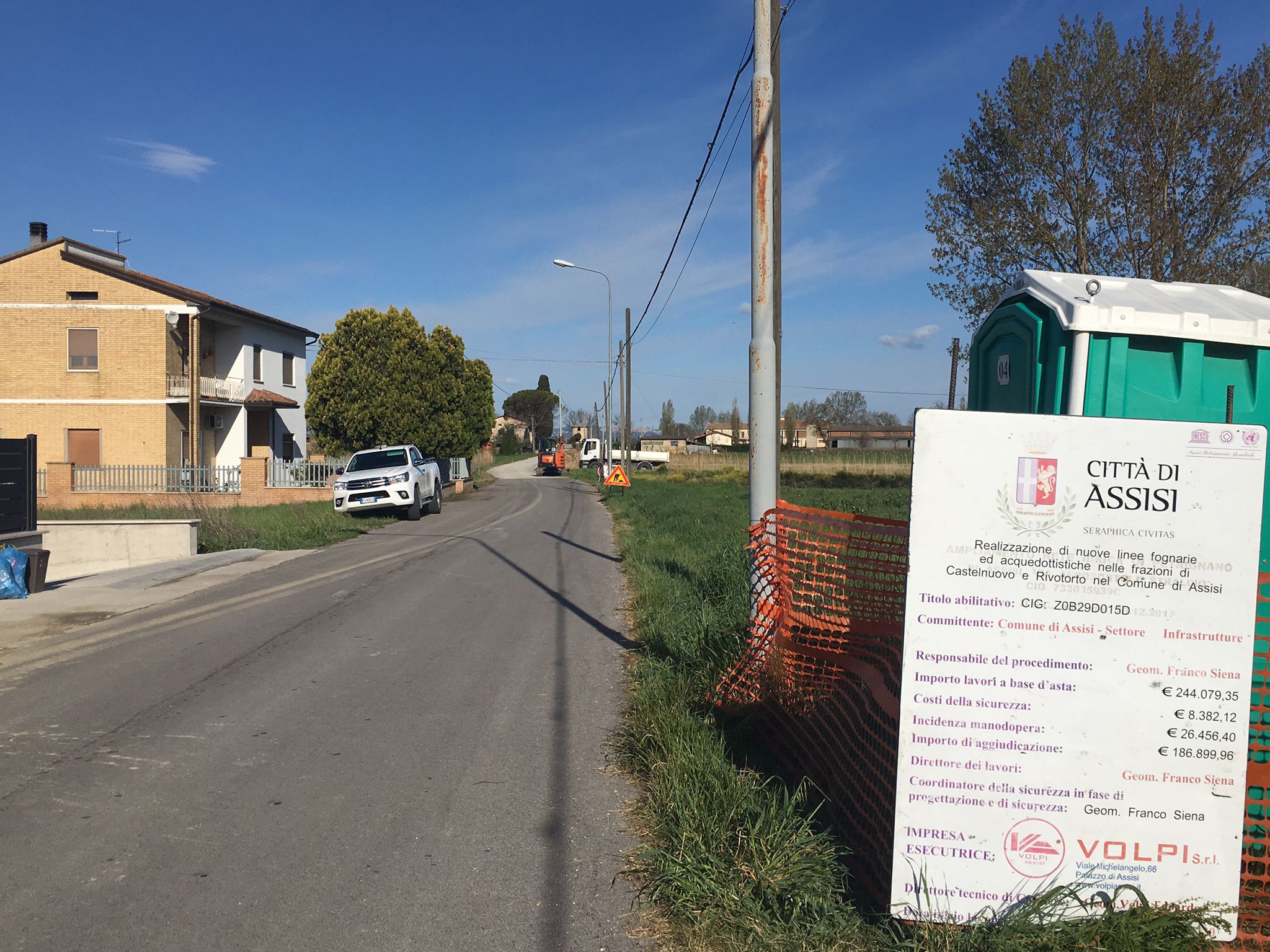 FOTO LAVORI CASTELNUOVO