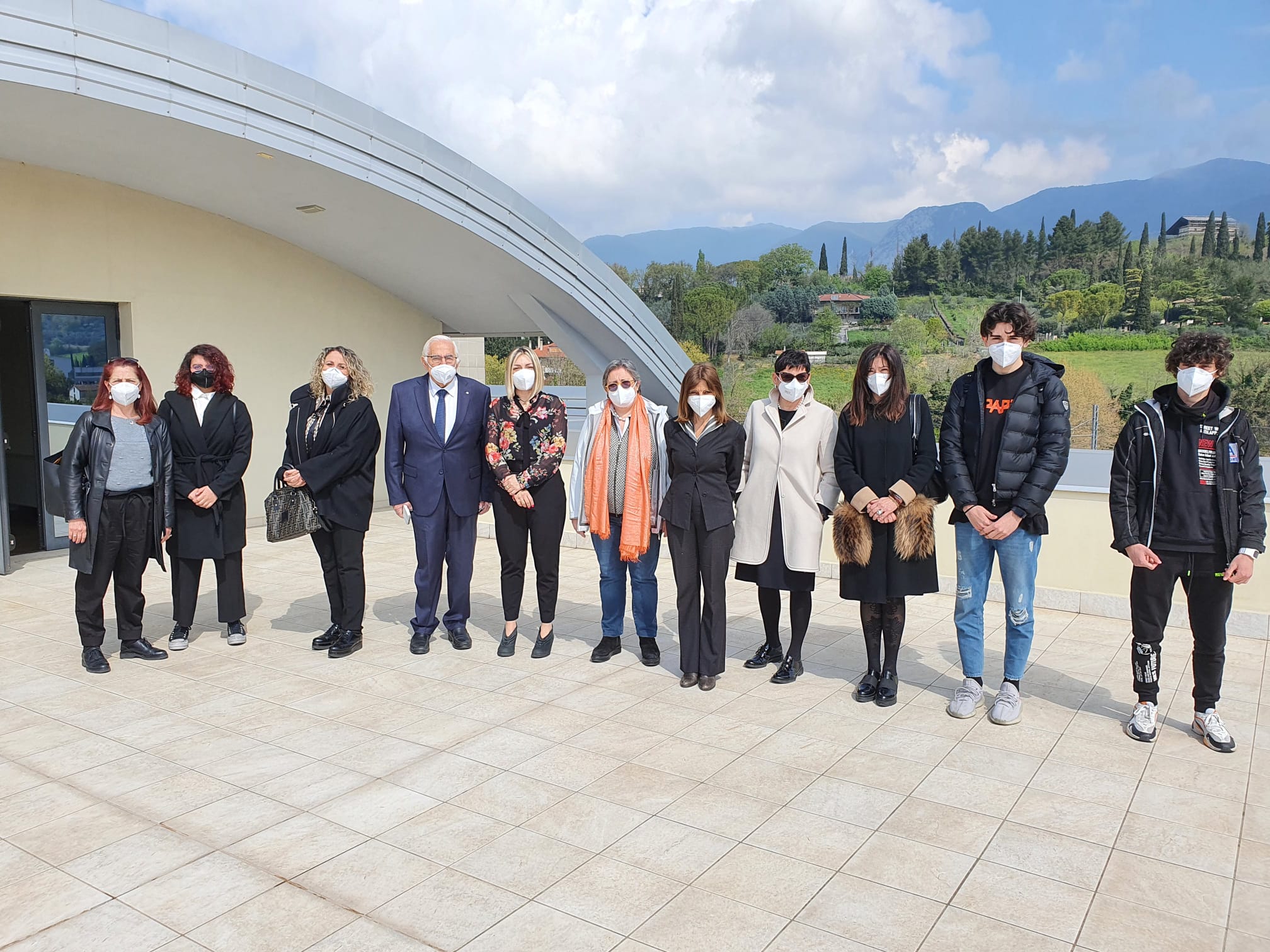Foto gruppo orientamento post diploma