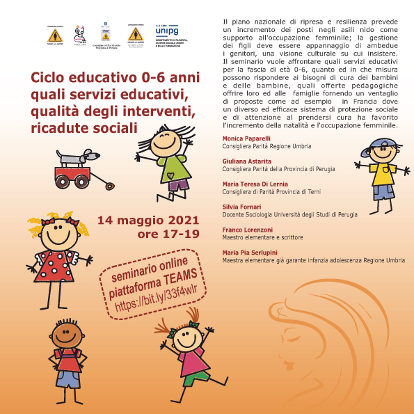Iniziativa consigliera di parità 14 maggio 2021