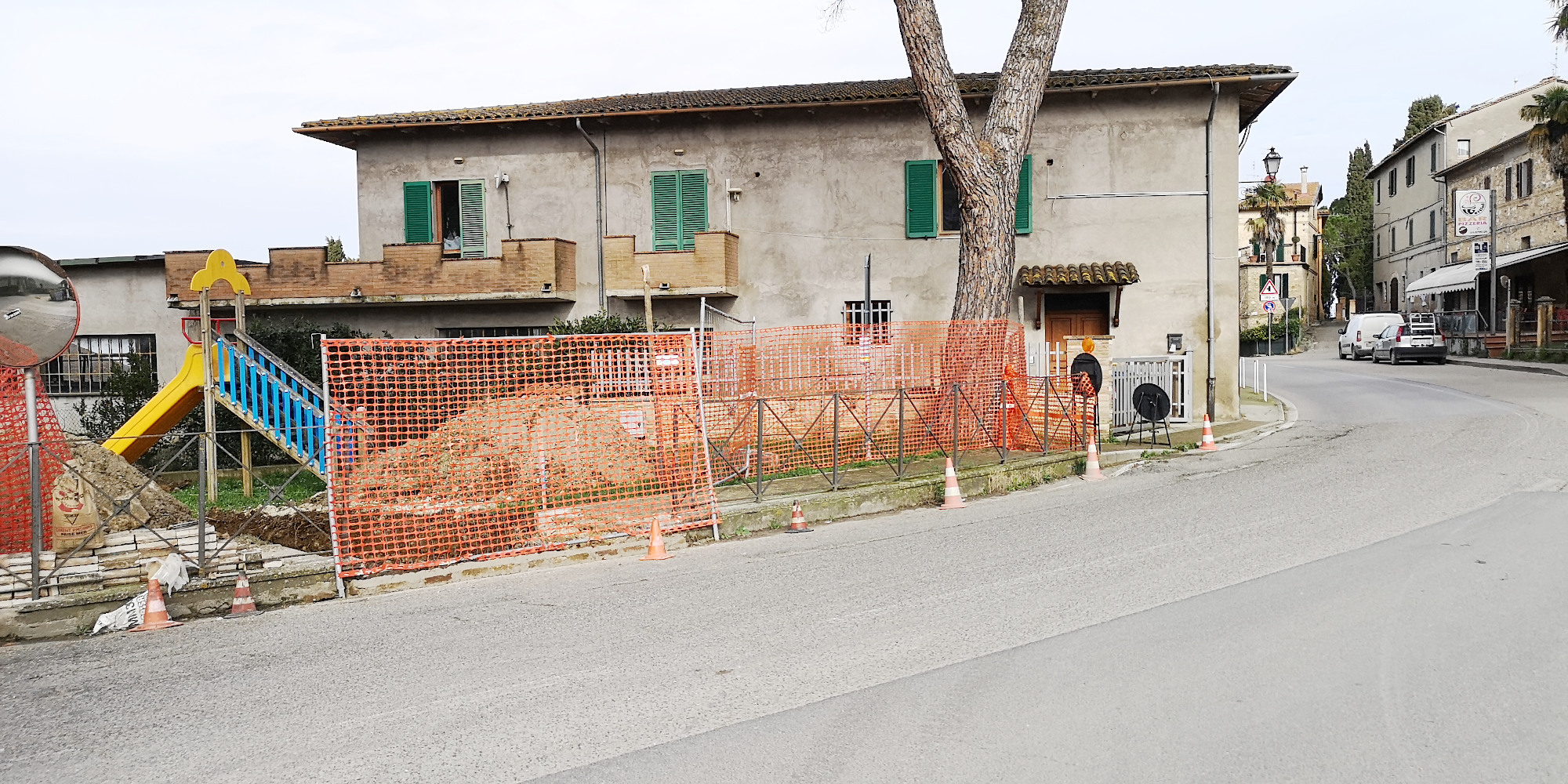 Lavori acquedotto San Valentino