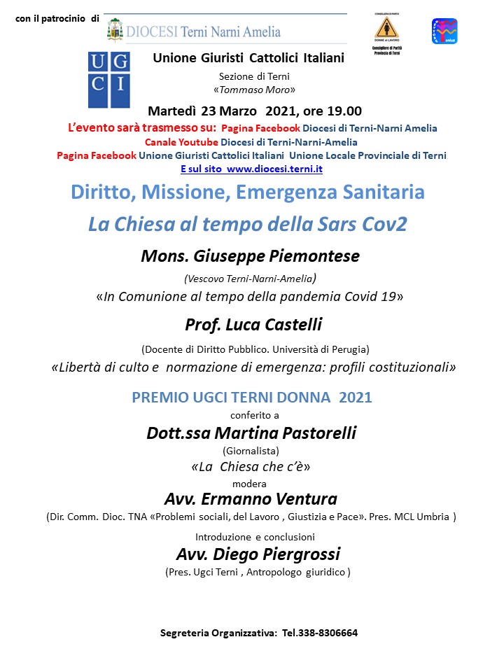 Locandina marzo 2021