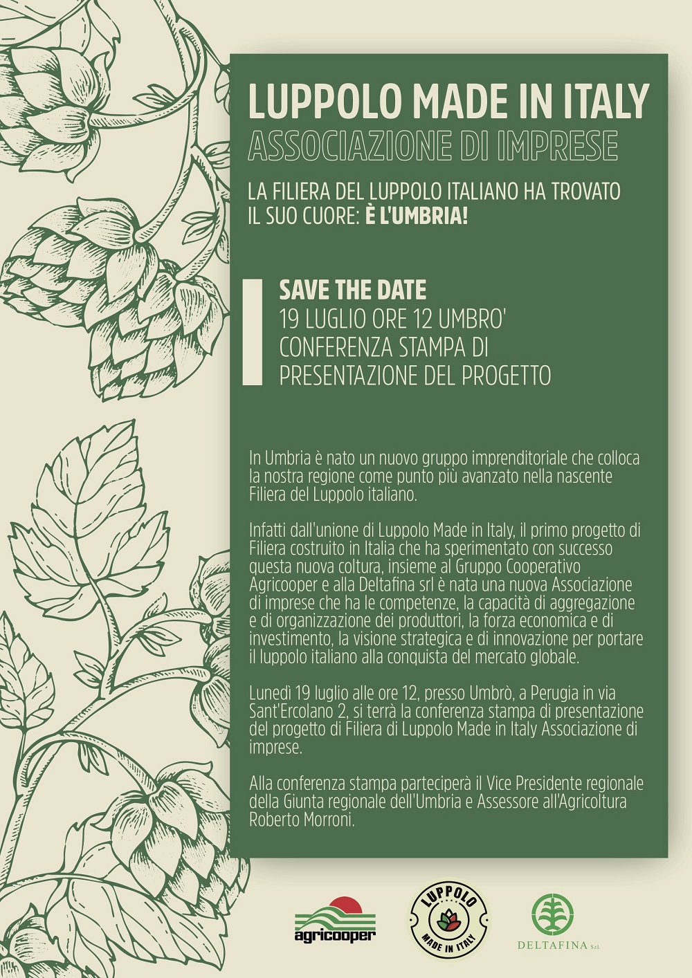 Luppolo Made in Italy filiera presentazione