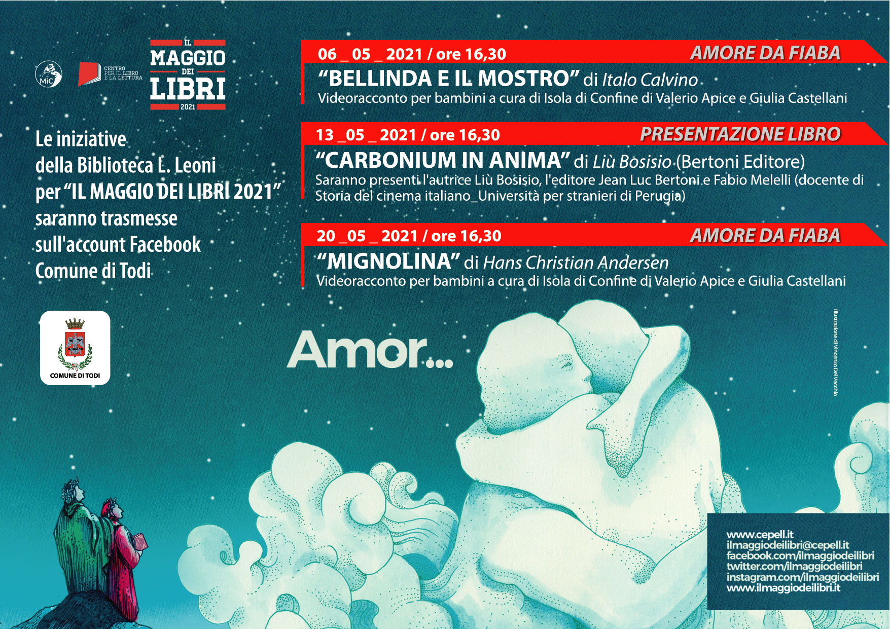 MAGGIO DEI LIBRI 2021 a Todi
