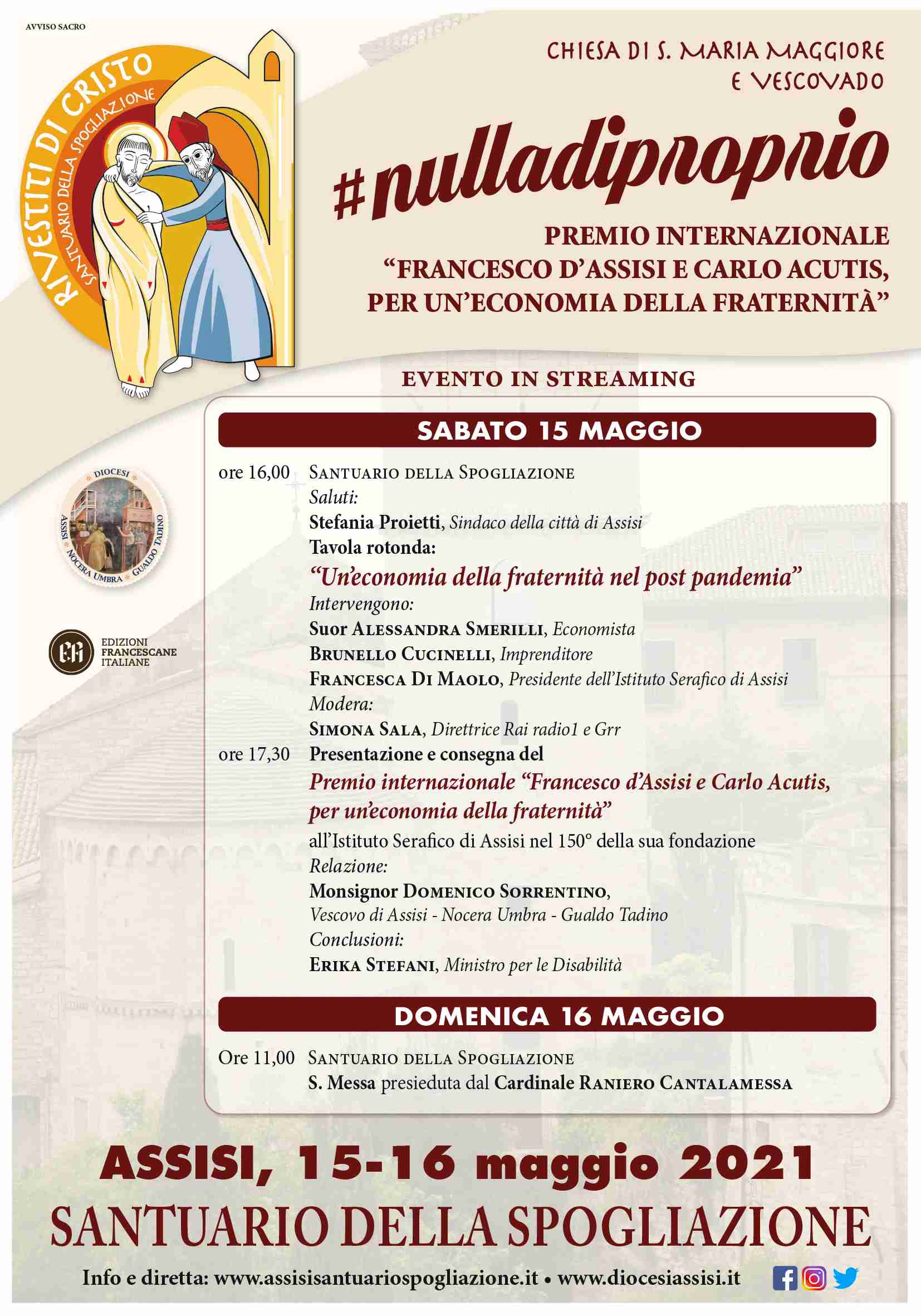 Manifesto Spogliazione 70x100 programma 2021