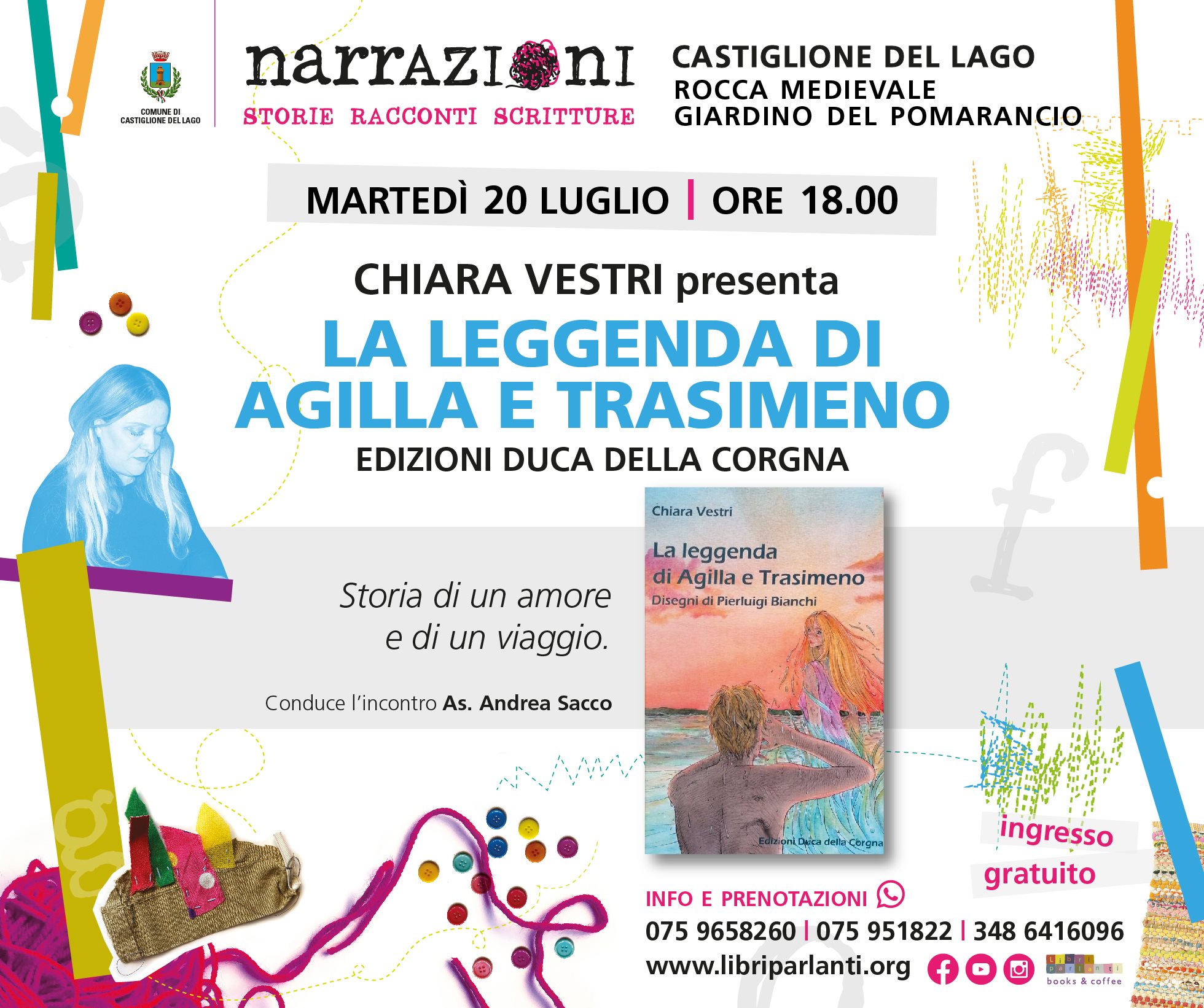 Narrazioni La leggenda di Agilla e Trasimeno locandina