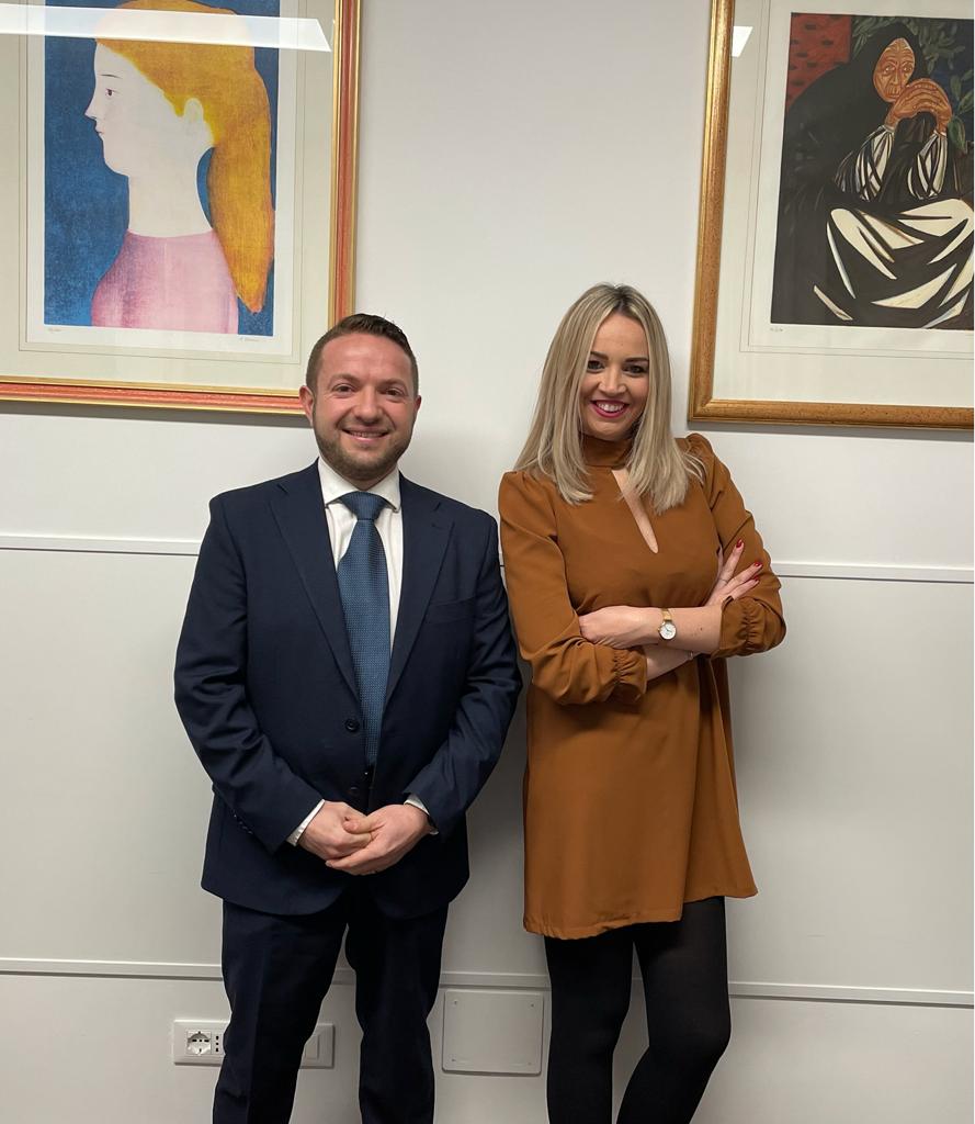 Nicola Angelini e Giulia Rosi