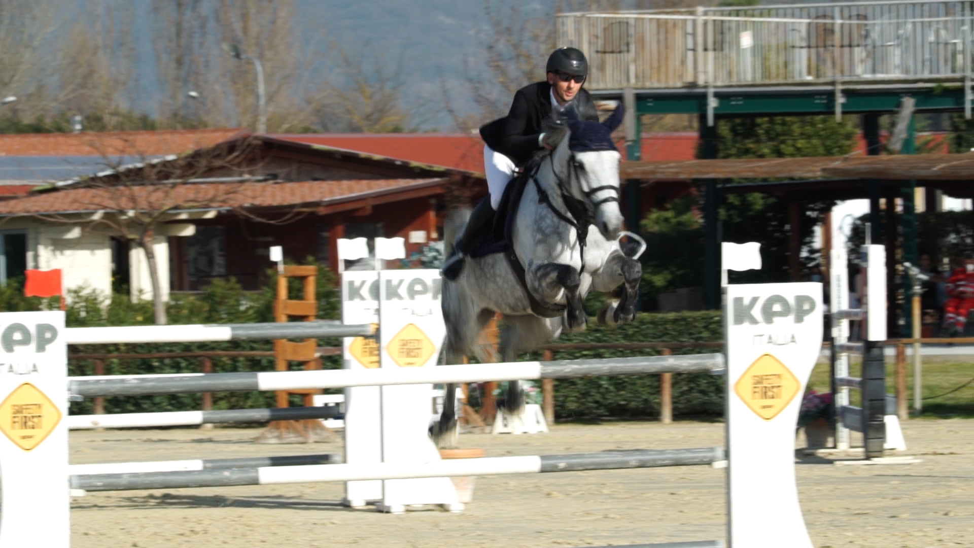 Salto ostacoli a Montefalco 1