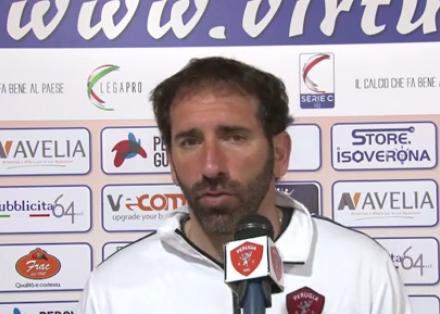 Screenshot 2021 04 03 Le dichiarazioni di Caserta post Virtus Verona Perugia2