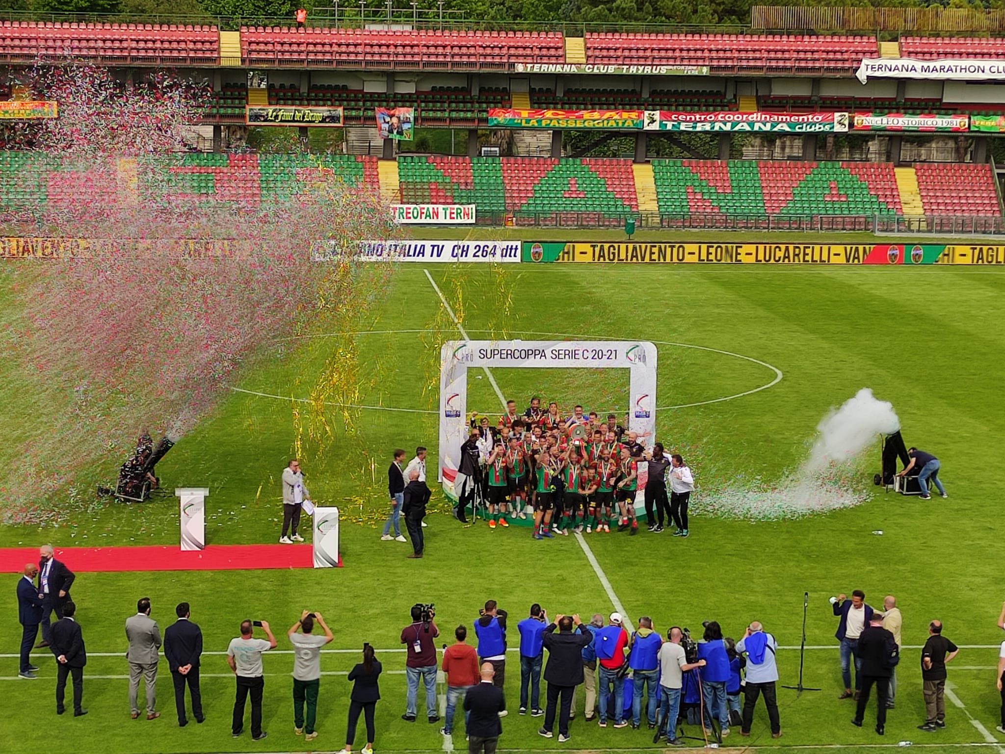 TERNANA PERUGIA SUPERCOPPA SERIE C LEGA PRO 2020 2021