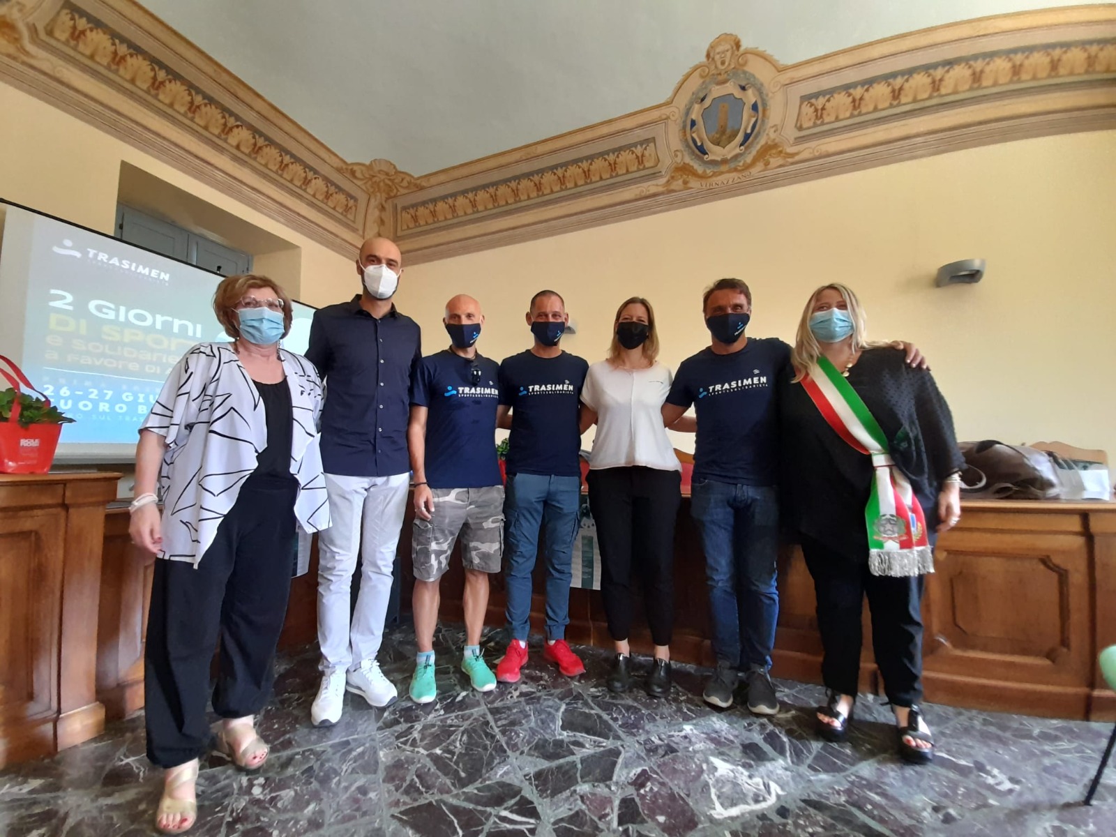 Trasimen i protagonisti della maratona per AISM