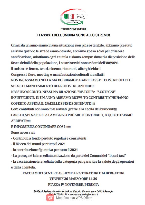 UnitaxiUmbria