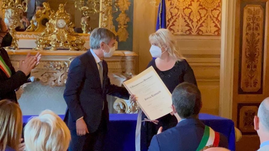 conferimento Patrizia Leonardi