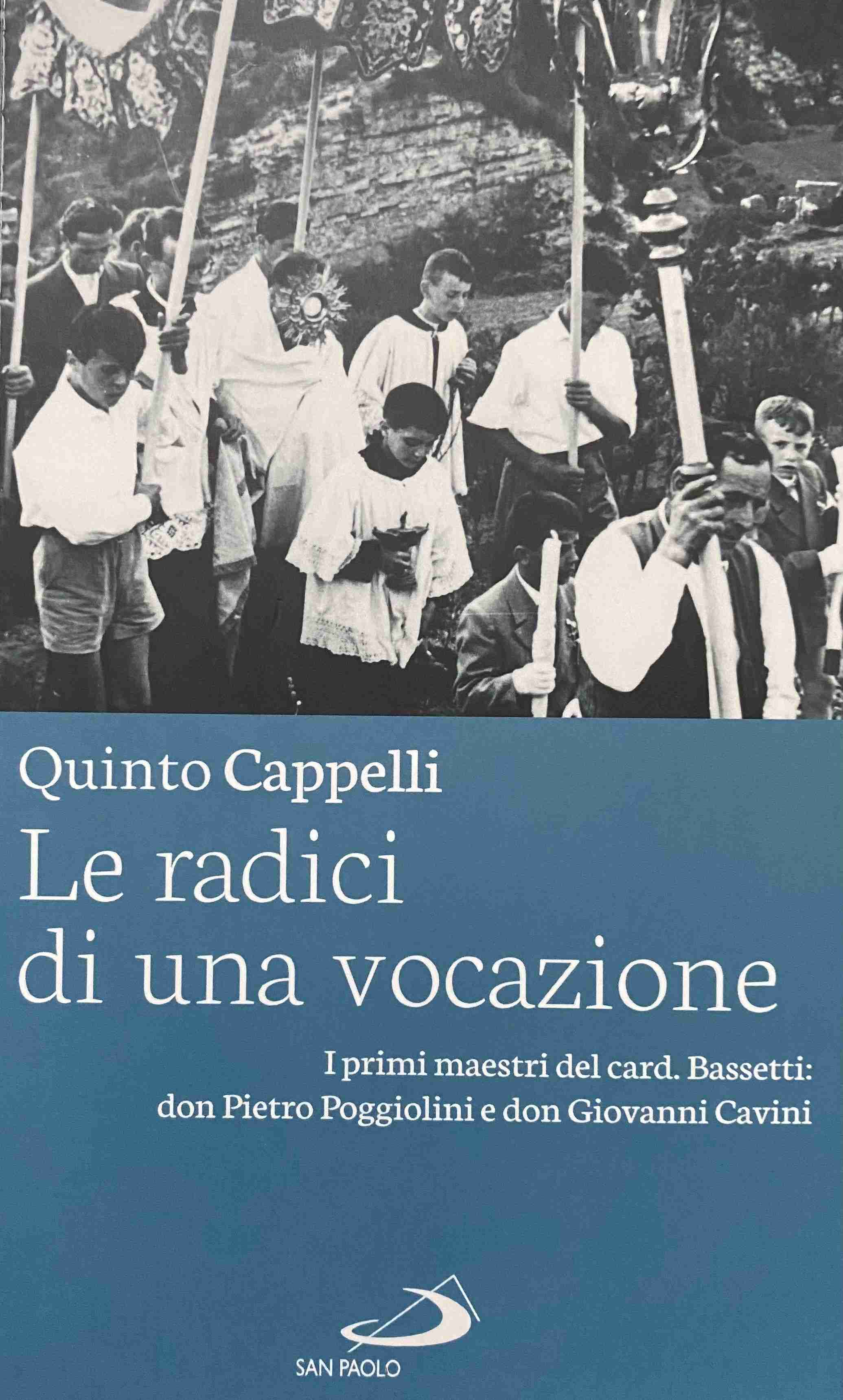 copertina volume le radici di una vocazione di quinto cappelli