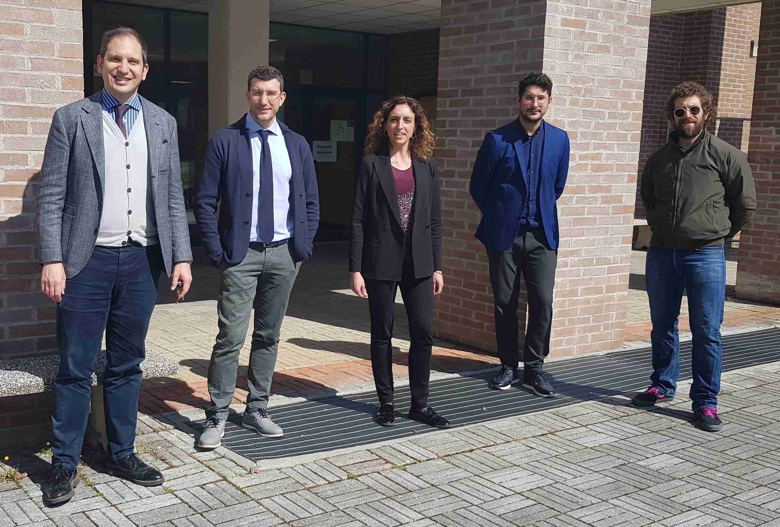 da sx Ubertini Rizzo Venanzi Garcìa Macìas Scena
