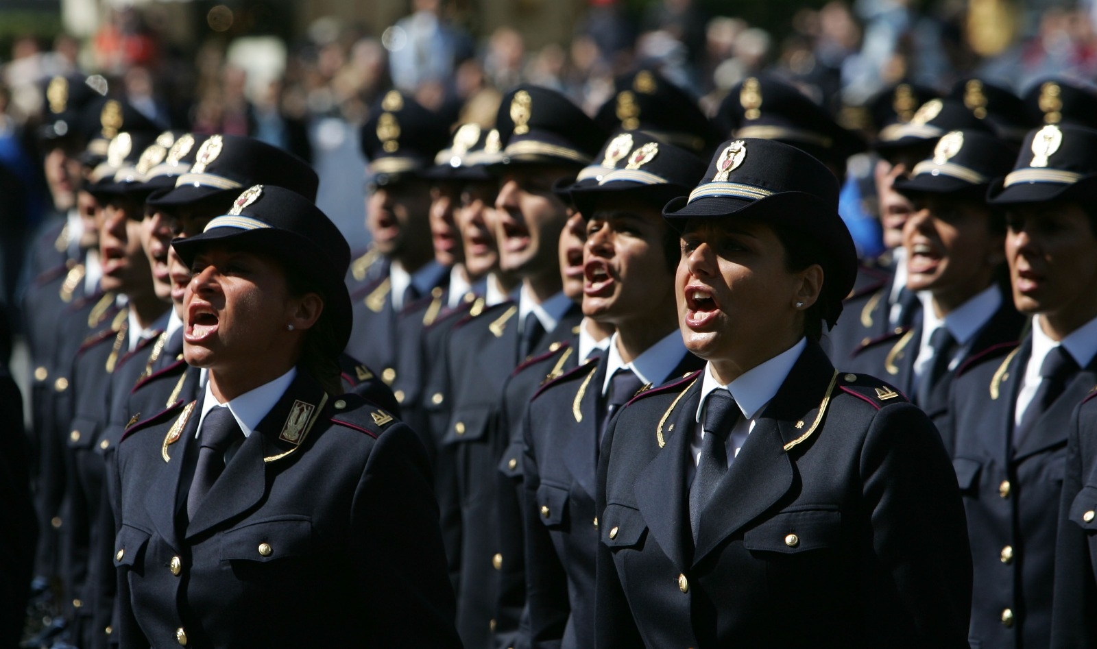 foto giuramento settimo corso ispettori