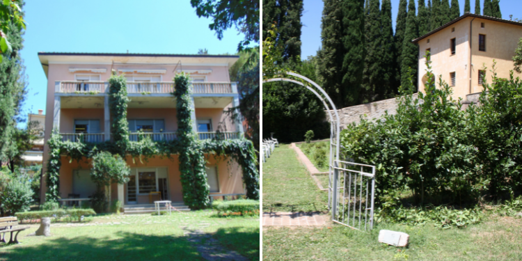 gdl bibliocompg in giardino