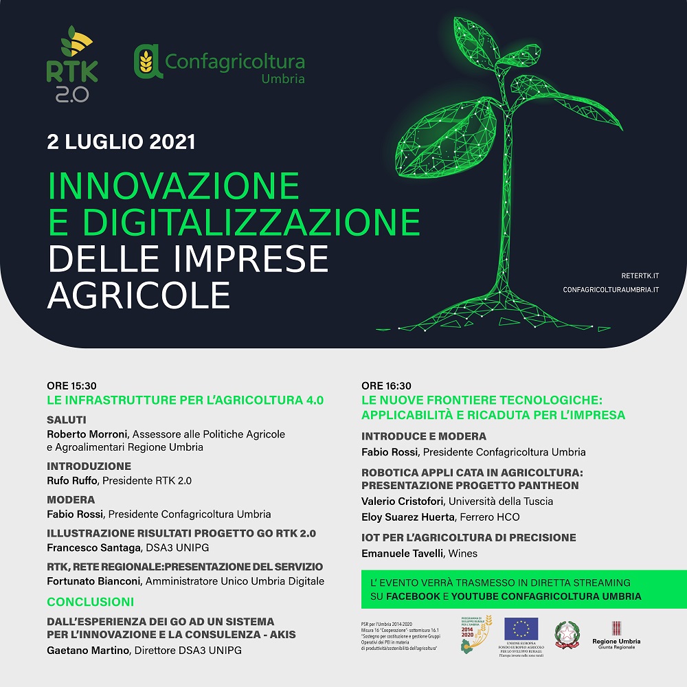 invito evento spoleto streaming rtk confagricoltura