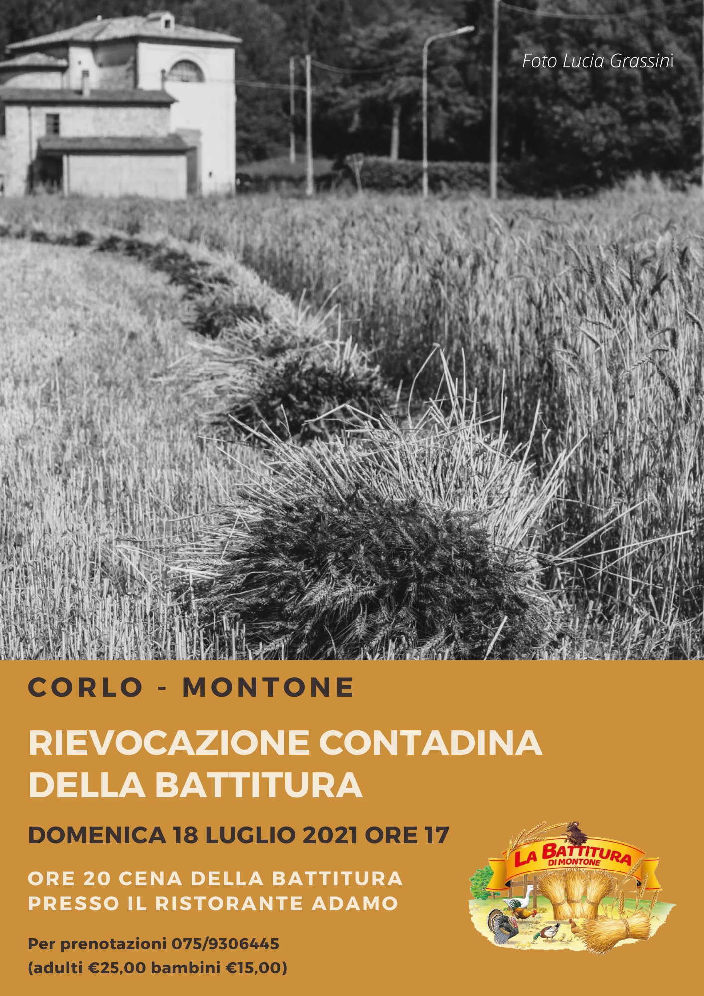 rievocazione battitura