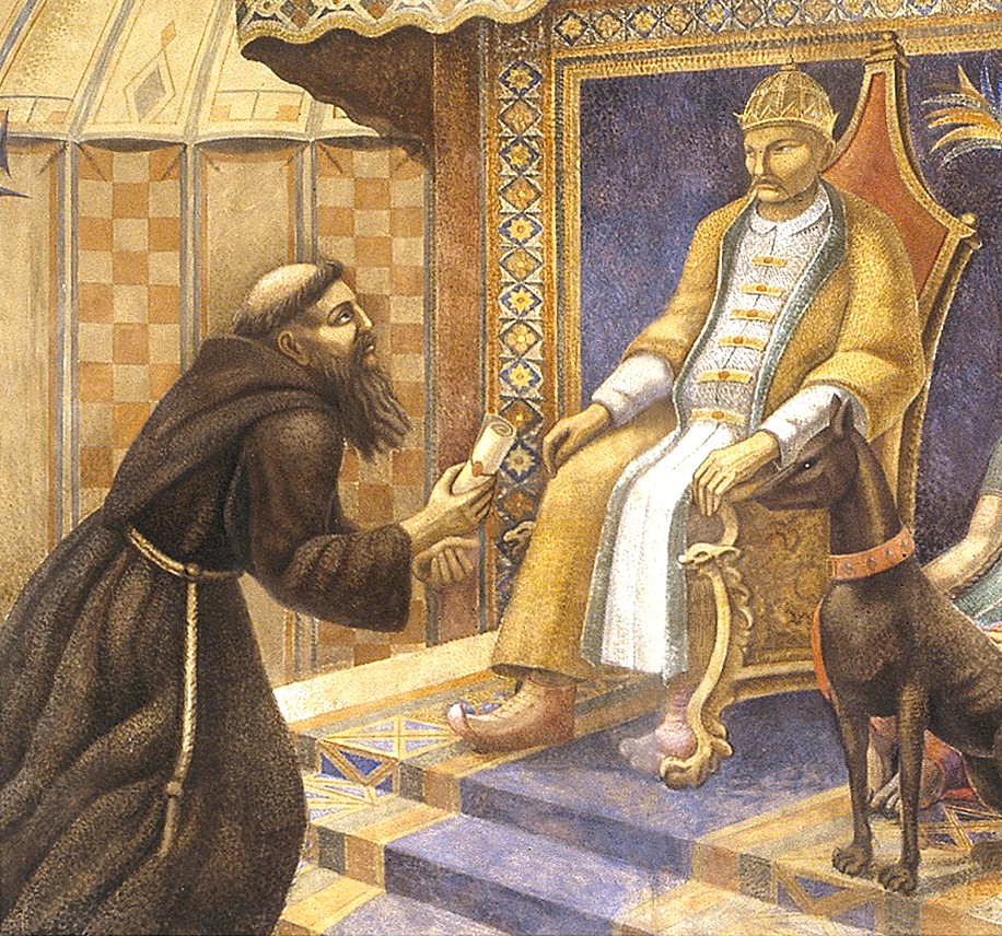 Dipinto Dottori Fra Giovanni Gran Khan