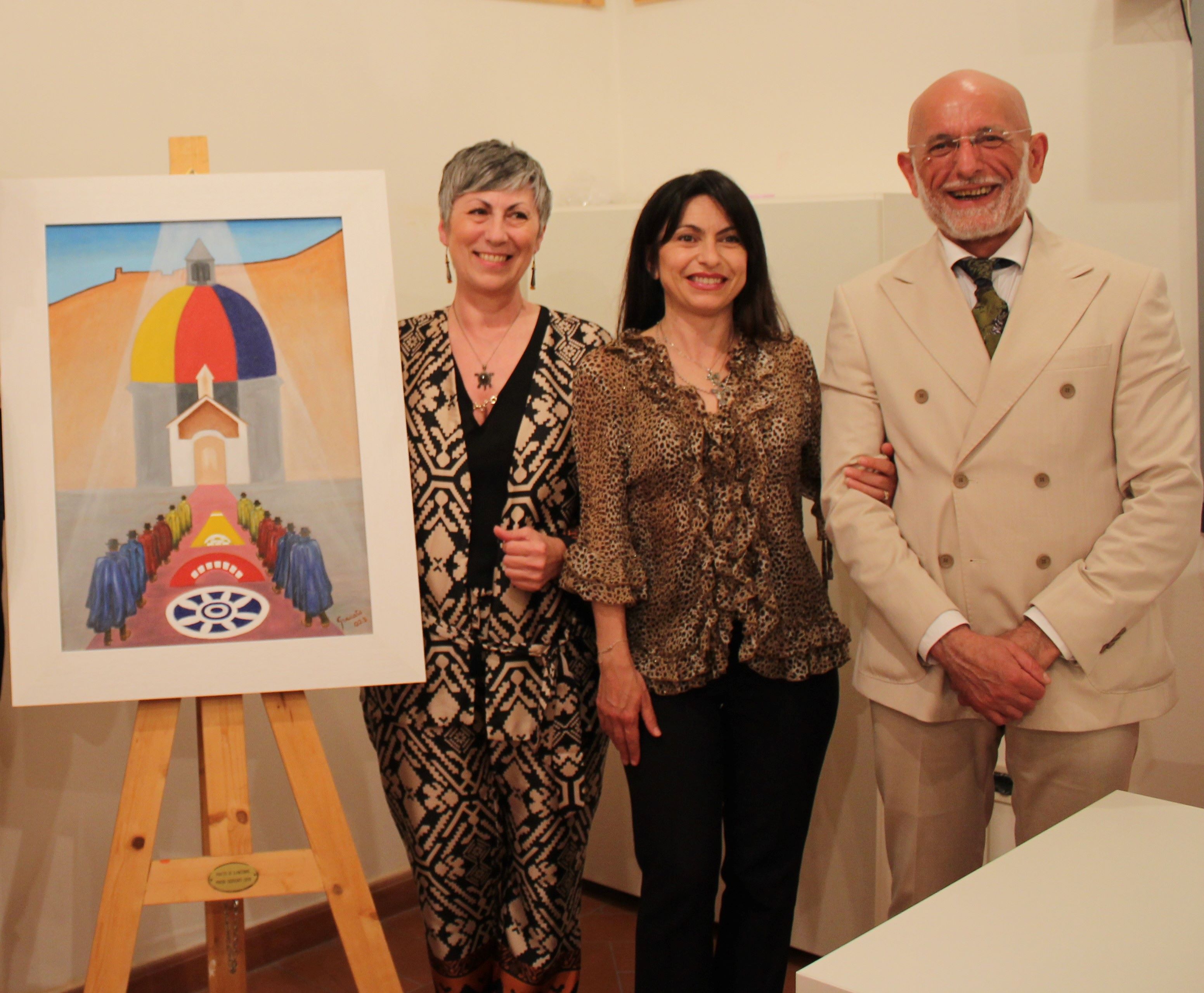 Dir.Artistico Presidente e Sindaco con Immagine Palio