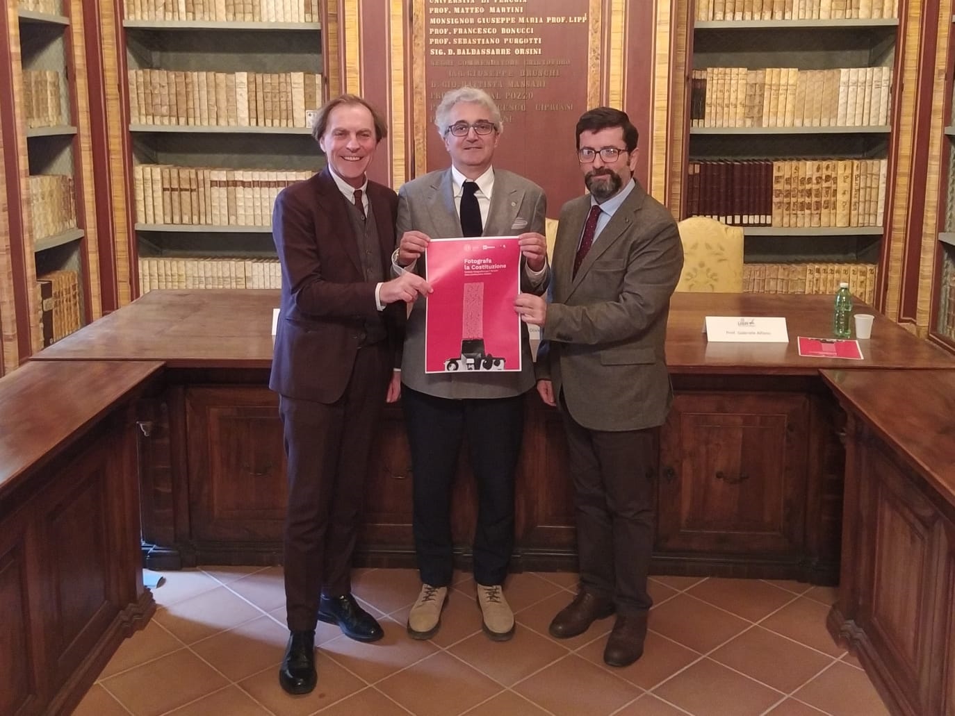 Foto 1 da sinistra Giovanni Parapini Maurizio Oliviero Gabriele Alfano